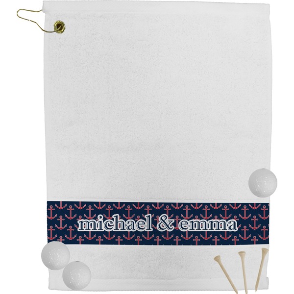 Custom All Anchors Golf Bag Towel (Personalized)