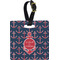 All Anchors Personalized Square Luggage Tag