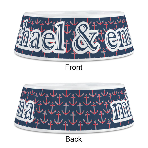 All Anchors Plastic Pet Bowls - Medium - APPROVAL