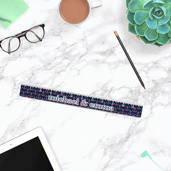 All Anchors Plastic Ruler - 12" - LIFESTYLE