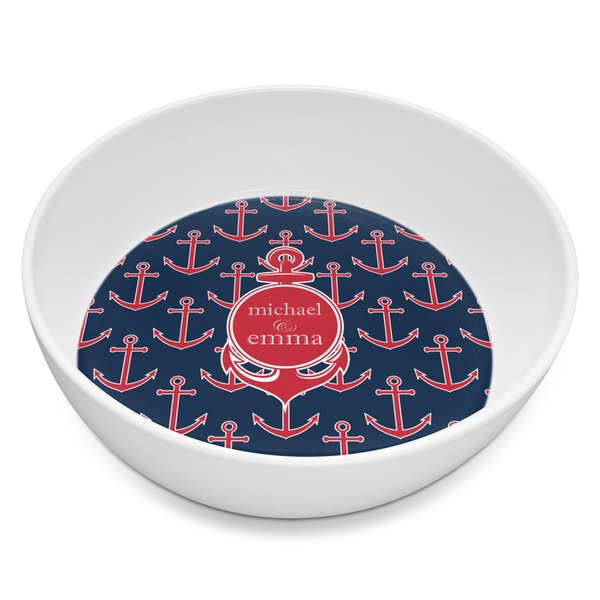 Custom All Anchors Melamine Bowl - 8 oz (Personalized)