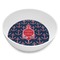 All Anchors Melamine Bowl - Side and center