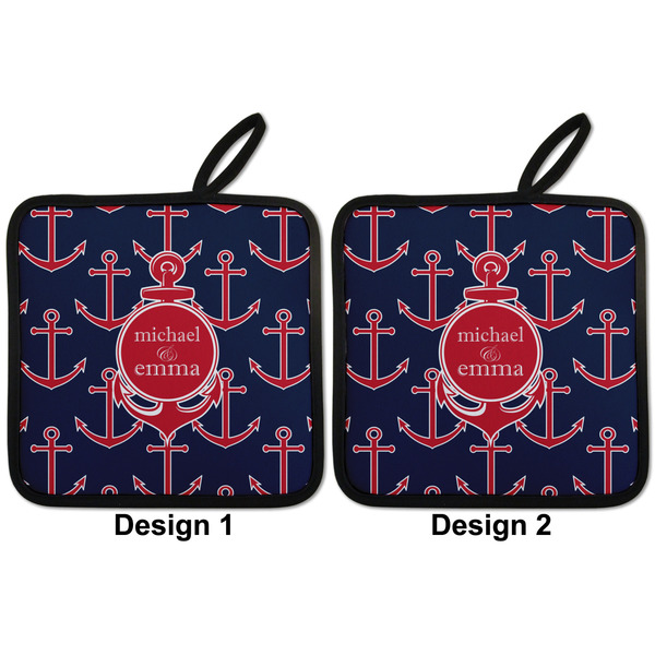 All Anchors Pot Holders - Set of 2 APPROVAL