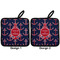 All Anchors Pot Holders - Set of 2 APPROVAL