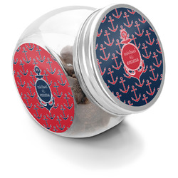 All Anchors Puppy Treat Jar (Personalized)