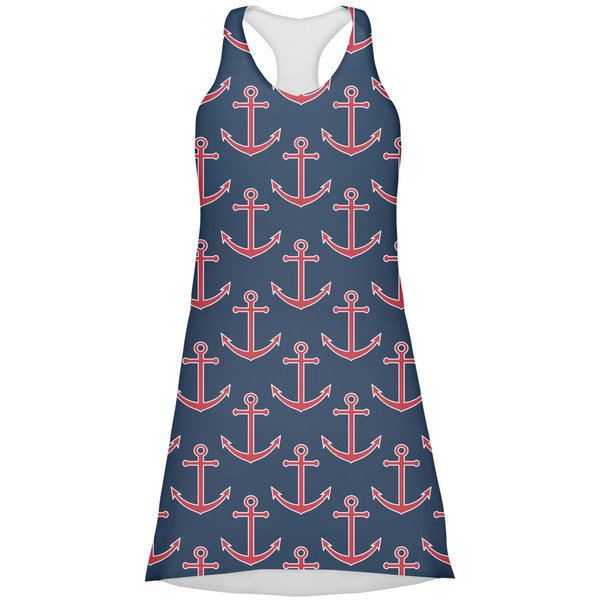 Custom All Anchors Racerback Dress - Small