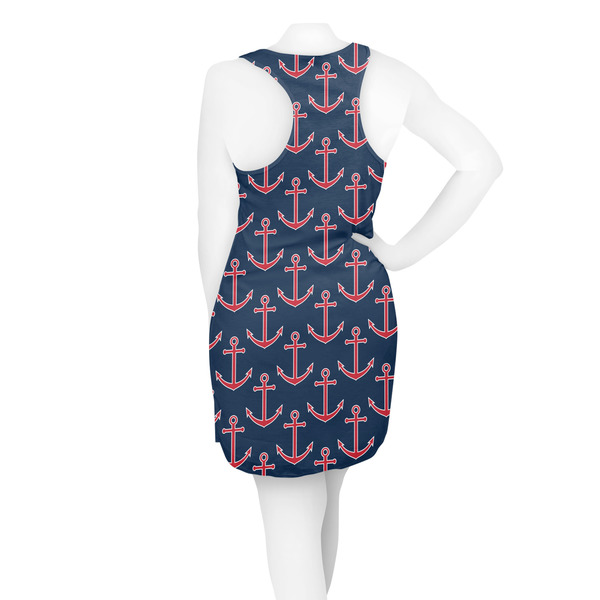 All Anchors Racerback Dress - On Model - Back
