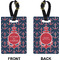 All Anchors Rectangle Luggage Tag (Front + Back)
