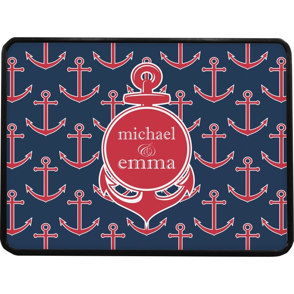 All Anchors Rectangular Car Hitch Cover w/ FRP Insert (Select Size)