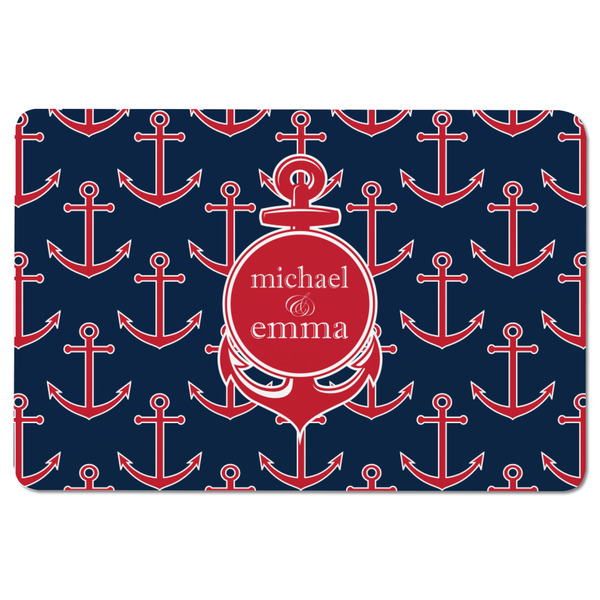 All Anchors Rectangular Fridge Magnet - FRONT