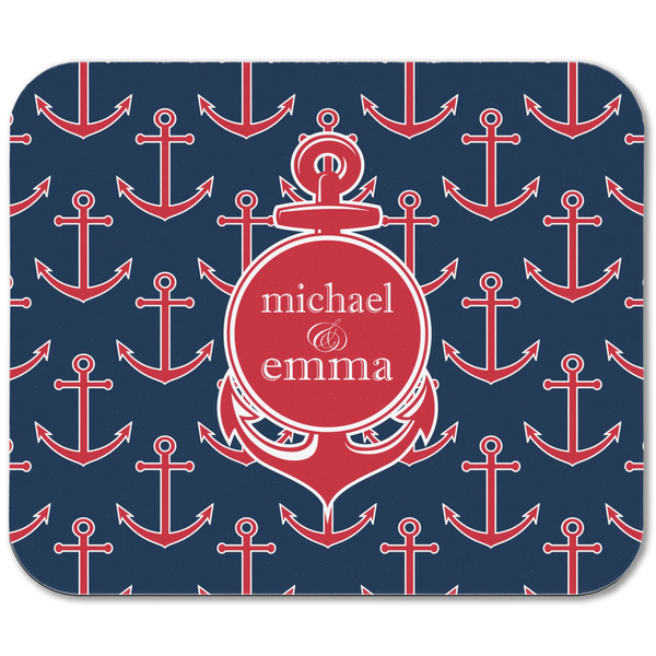 All Anchors Rectangular Mouse Pad - APPROVAL