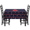 All Anchors Rectangular Tablecloths - Side View