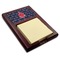All Anchors Red Mahogany Sticky Note Holder - Angle