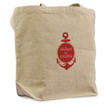 All Anchors Reusable Cotton Grocery Bag (Personalized)