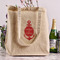 All Anchors Reusable Cotton Grocery Bag - In Context
