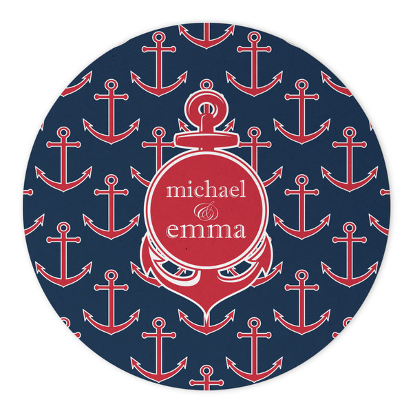 All Anchors Round Paper Coaster - Approval
