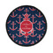 All Anchors Round Patch