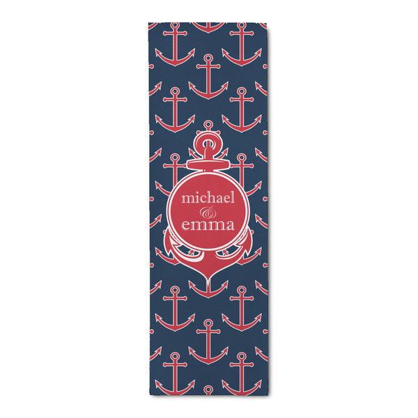 Custom All Anchors Runner Rug - 2.5'x8' w/ Couple's Names