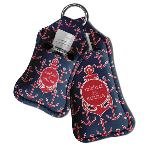 All Anchors Sanitizer Holder Keychain - Both in Case (PARENT)