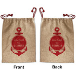 All Anchors Santa Sack - Front & Back (Personalized)
