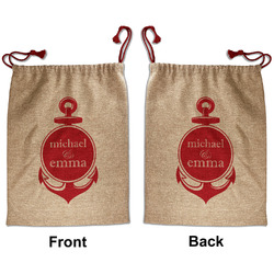 All Anchors Santa Sack - Front & Back (Personalized)