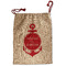 All Anchors Santa Sack - Front (Personalized)