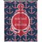 All Anchors Extra Long Shower Curtain - 70"x84" (Personalized)