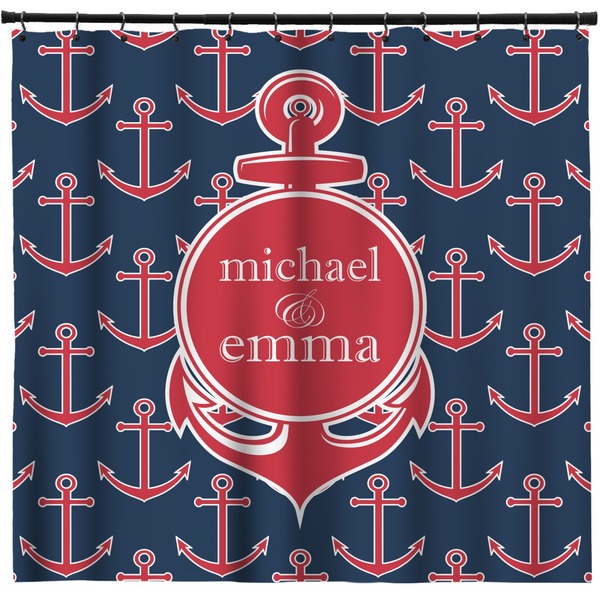 Custom All Anchors Shower Curtain - Custom Size (Personalized)