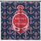 All Anchors Shower Curtain (Personalized)
