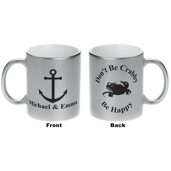 All Anchors Silver Mug - Approval