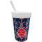 All Anchors Sippy Cup with Straw (Personalized)