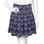 All Anchors Skater Skirt - 2X Large