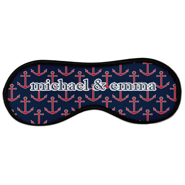 All Anchors Sleeping Eye Mask - Front Large