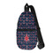 All Anchors Sling Bag - Front View