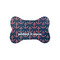 All Anchors Bone Shaped Dog Food Mat (Small) (Personalized)