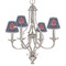 All Anchors Small Chandelier Shade - LIFESTYLE (on chandelier)