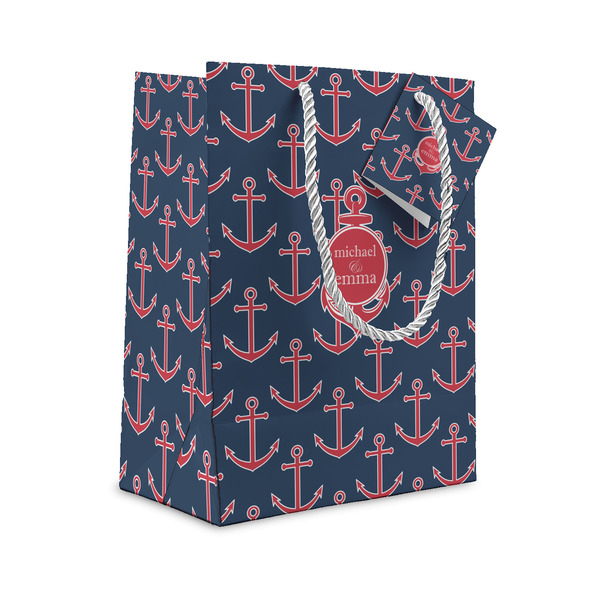 Custom All Anchors Small Gift Bag (Personalized)