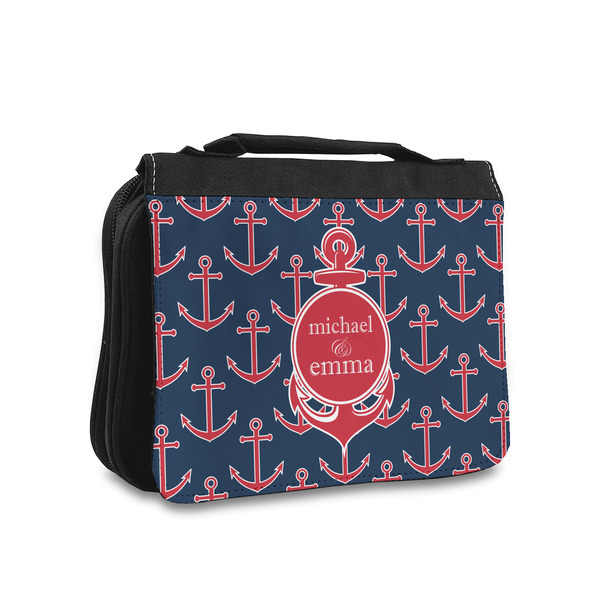 Custom All Anchors Toiletry Bag - Small (Personalized)