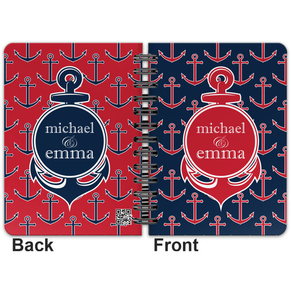 All Anchors Spiral Journal 5 x 7 - Apvl