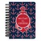 All Anchors Spiral Journal Small - Front View