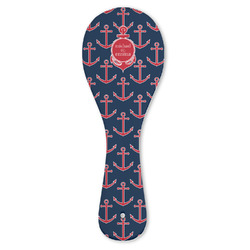 All Anchors Ceramic Spoon Rest (Personalized)
