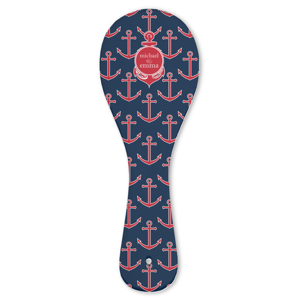Custom All Anchors Ceramic Spoon Rest (Personalized)