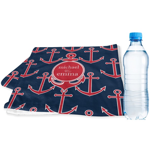 Custom All Anchors Sports & Fitness Towel (Personalized)