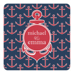 All Anchors Square Decal (Personalized)