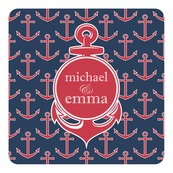 Custom All Anchors Square Decal - Large (Personalized)
