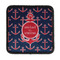 All Anchors Iron On Square Patch w/ Couple's Names