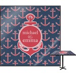 All Anchors Square Table Top (Personalized)