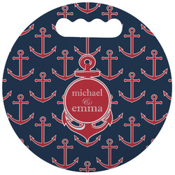 All Anchors Stadium Cushion (Round) (Personalized)