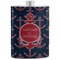 All Anchors Stainless Steel Flask (Personalized)