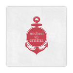 All Anchors Decorative Paper Napkins (Personalized)